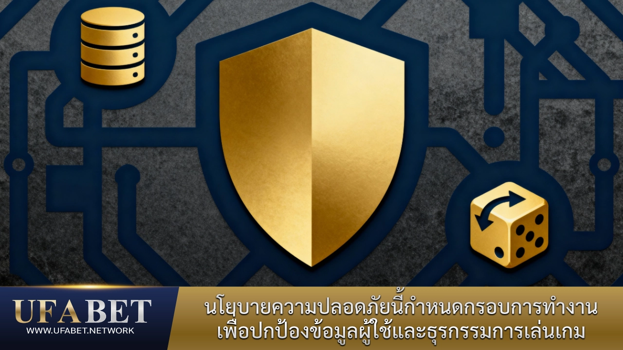 นโยบายความปลอดภัยนี้กำหนดกรอบการทำงานเพื่อปกป้องข้อมูลผู้ใช้