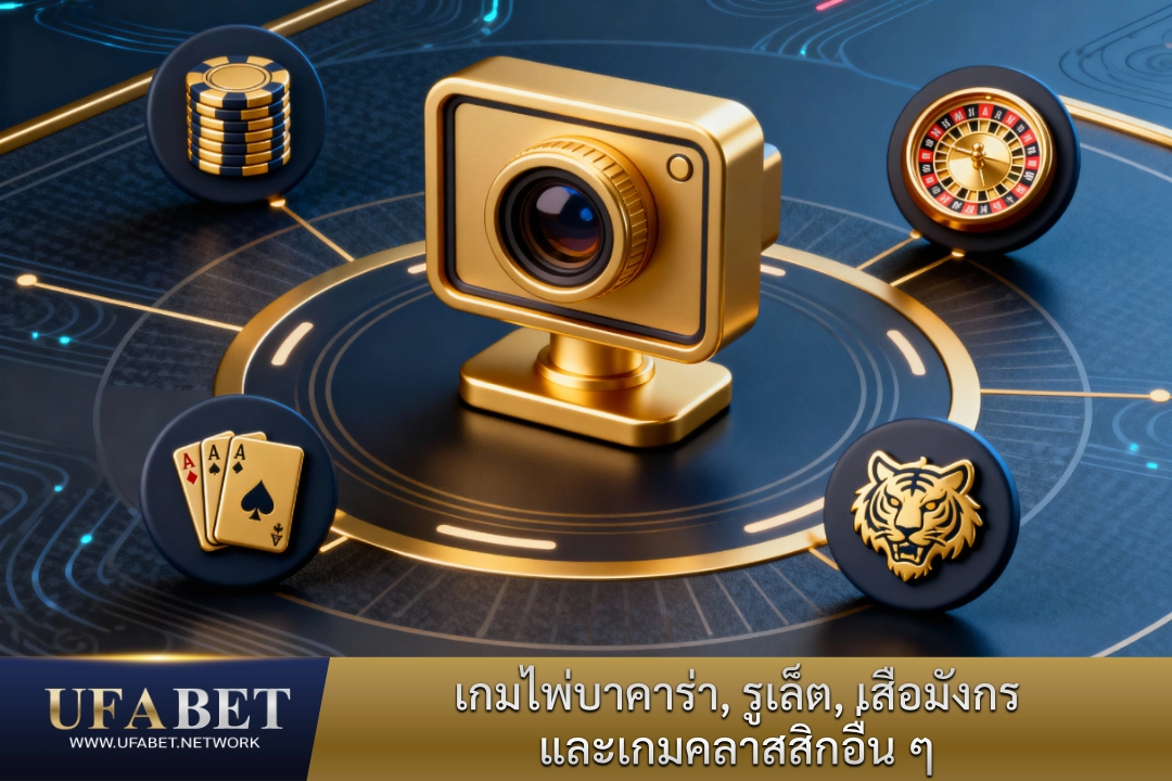 เกมไพ่บาคาร่า, รูเล็ต, เสือมังกร และเกมคลาสสิกอื่น ๆ