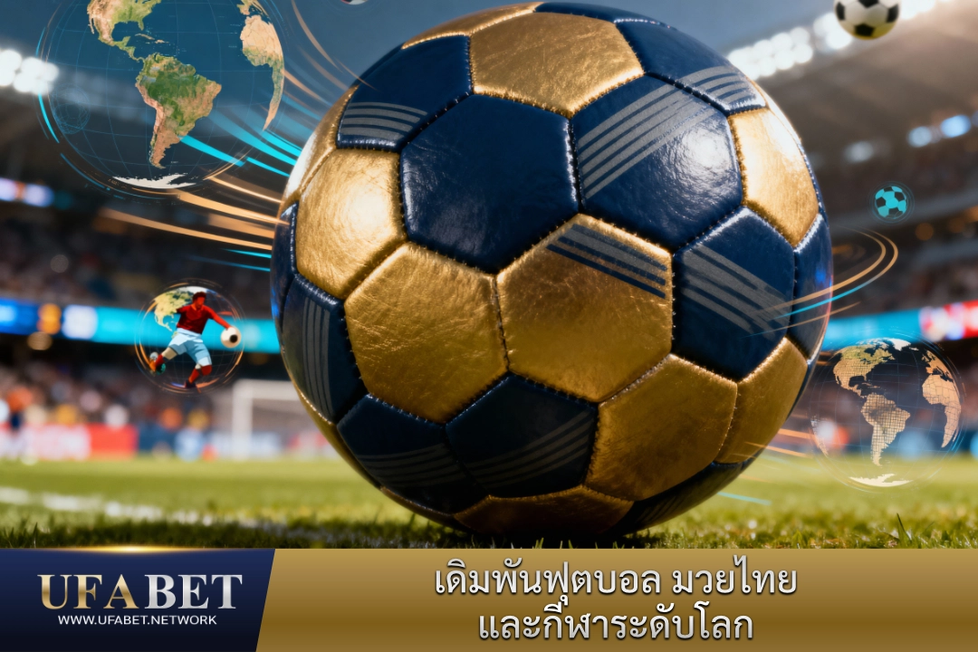 วางเดิมพันฟุตบอล มวยไทย และกีฬาระดับโลก