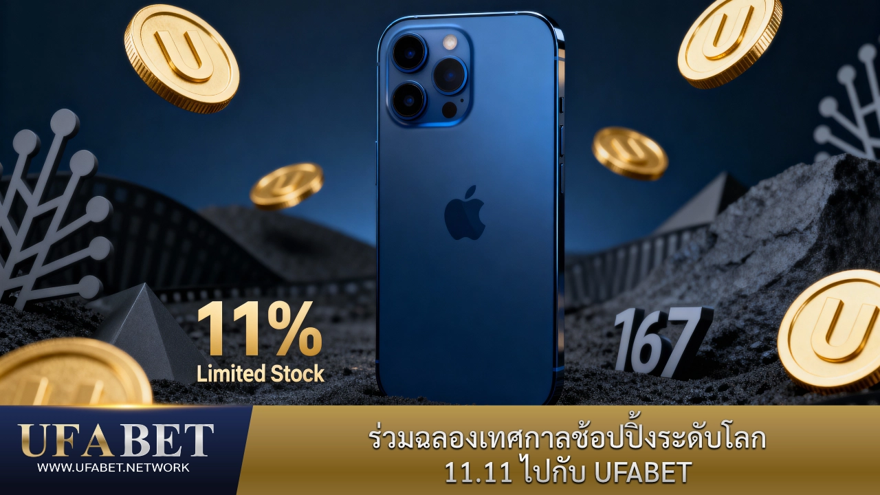 แคมเปญ 11.11 รับส่วนลด iPhone 17 กับ UFABET 11%