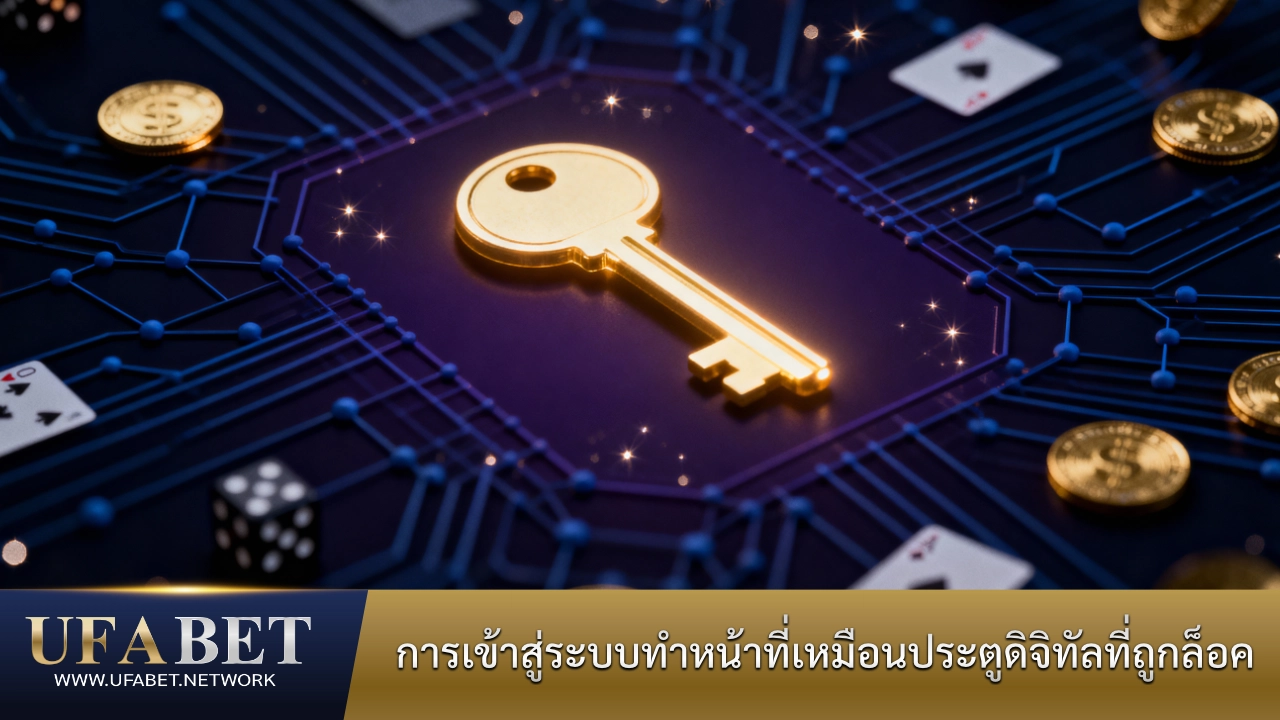 การเข้าสู่ระบบทำหน้าที่เหมือนประตูดิจิทัลที่ถูกล็อค