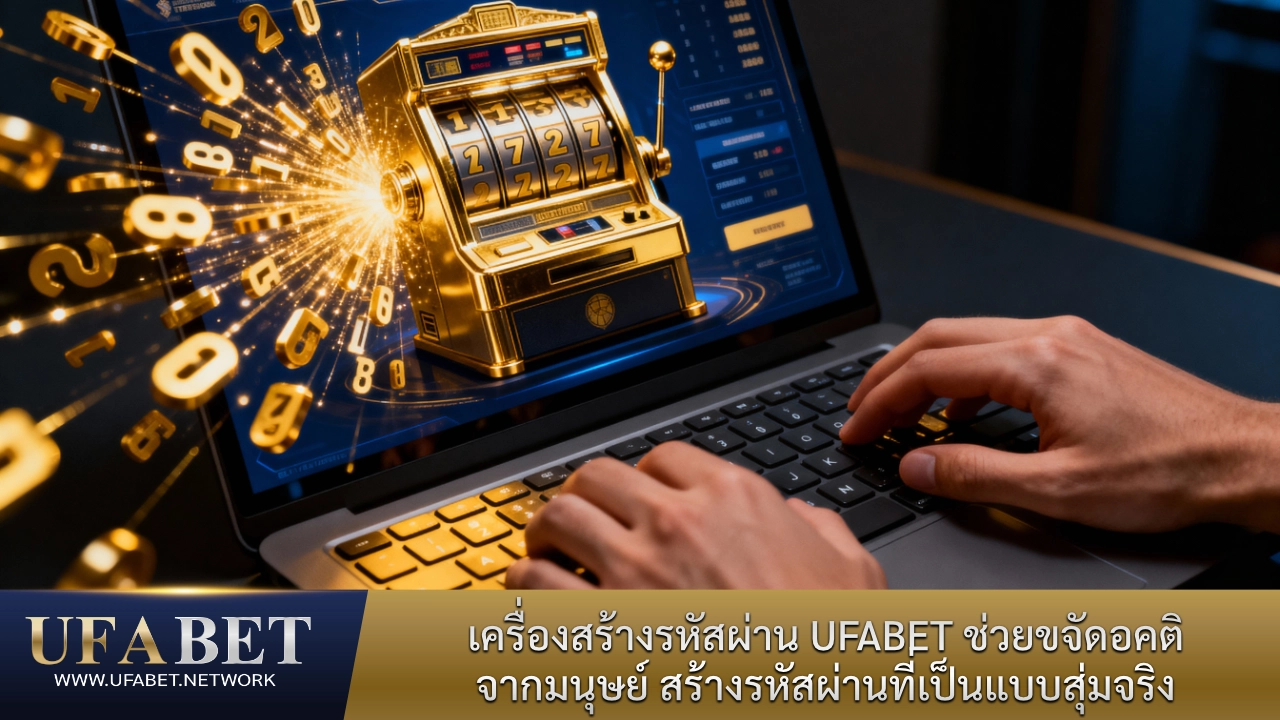 ระบบมีเครื่องสร้างรหัสผ่านแบบสุ่มปลอดภัยแน่อน